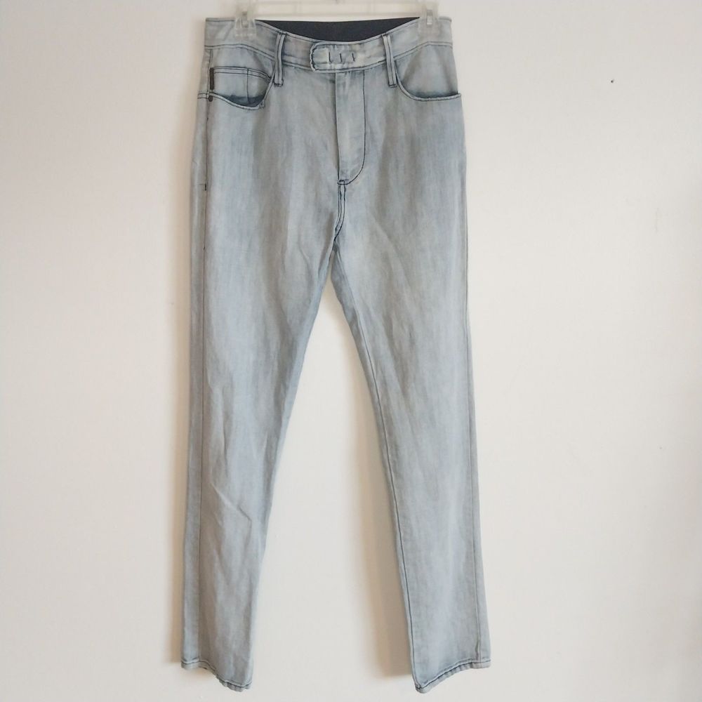 Men's Armani Exchange AX Slim Fit Light Blue Jeans - Size 28/30